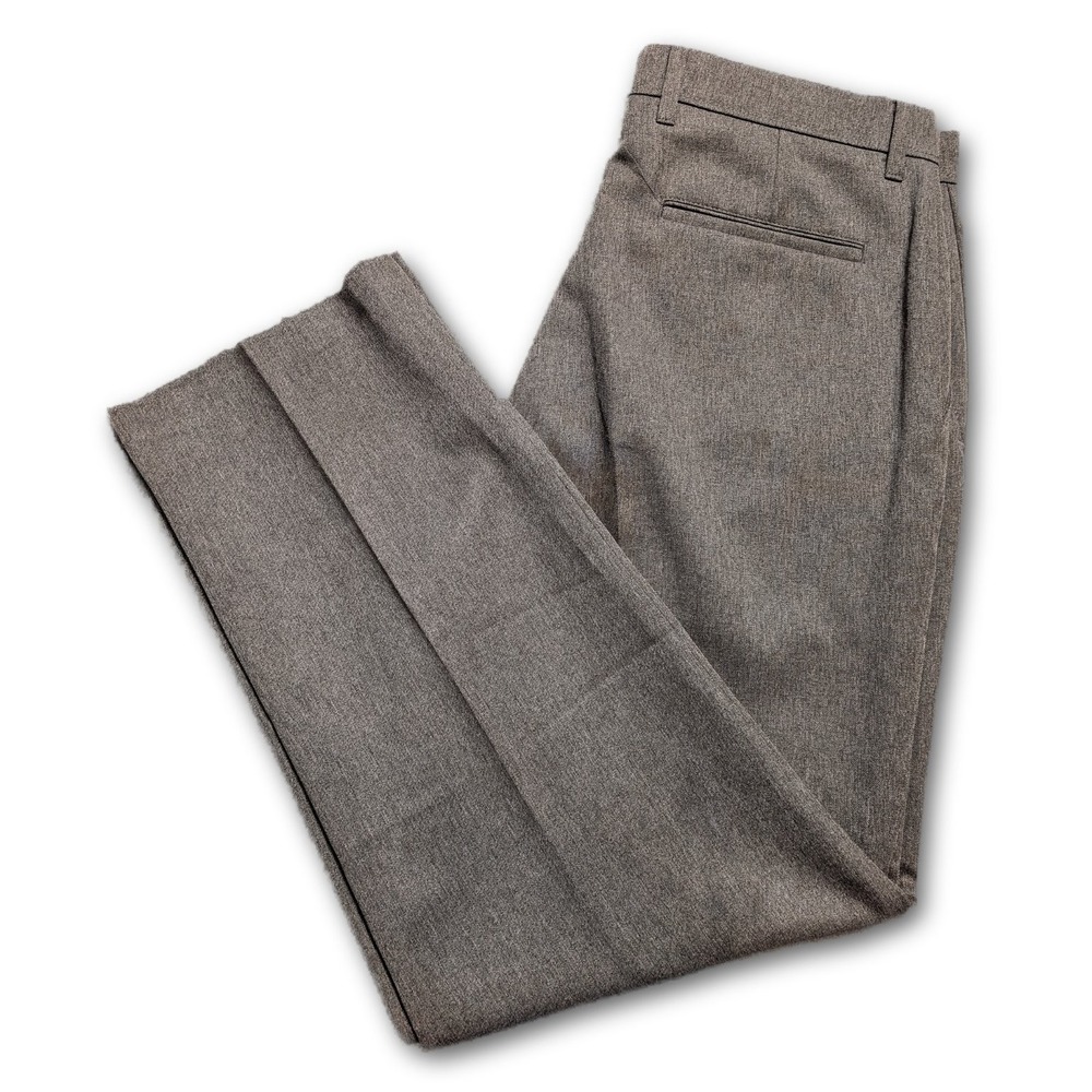 Levi's Action Slacks Mens Pants Brown 36x30 VTG Dacron Classic W36 L30 Polyester